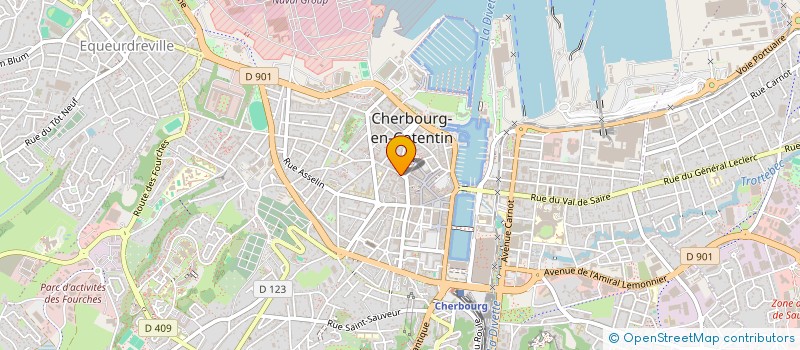 localisation de l'entreprise MONSIEUR JOFFREY MAILLOT  CHERBOURG-EN-COTENTIN