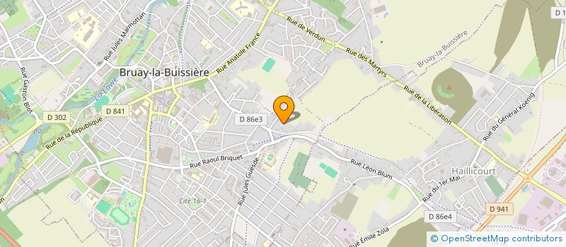 localisation de l'entreprise MONSIEUR JOFFREY MARTINAGE  MARLES-LES-MINES