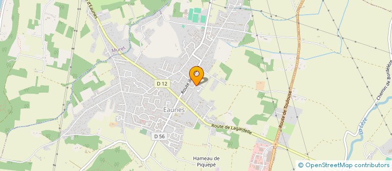 localisation de l'entreprise MONSIEUR JOFFREY MAZOYER  EAUNES