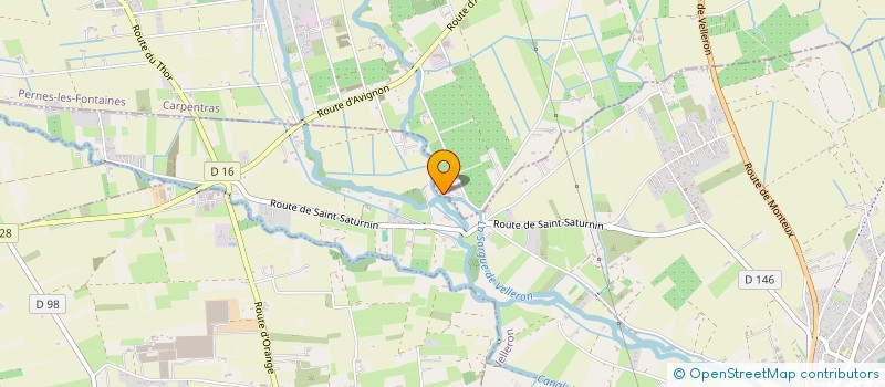 localisation de l'entreprise MONSIEUR JOFFREY NICAISE  PERNES-LES-FONTAINES