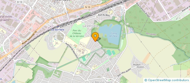 localisation de l'entreprise MONSIEUR JOFFREY NIZAN  LA VERRIERE