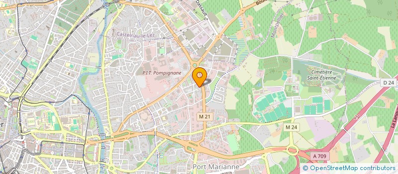 localisation de l'entreprise MONSIEUR JOFFREY OUTTIER à MONTPELLIER