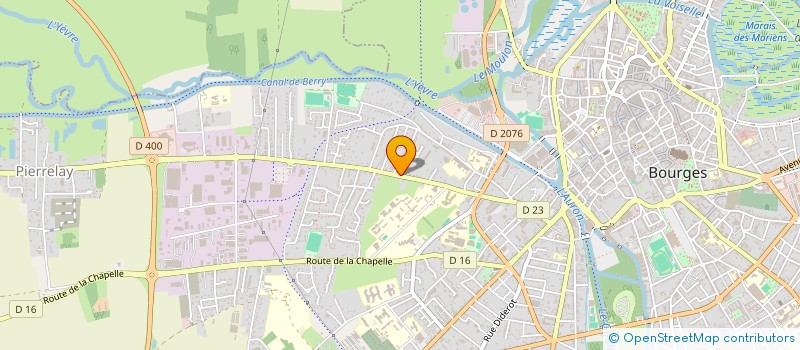 localisation de l'entreprise MONSIEUR JOFFREY PETITJEAN  BOURGES