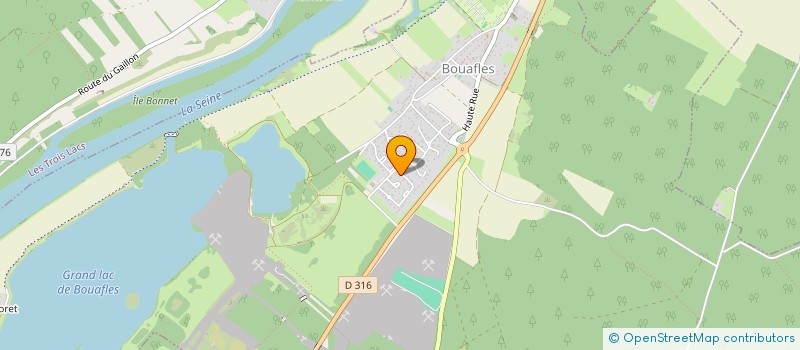 localisation de l'entreprise MONSIEUR JOFFREY POTTIER  BOUAFLES