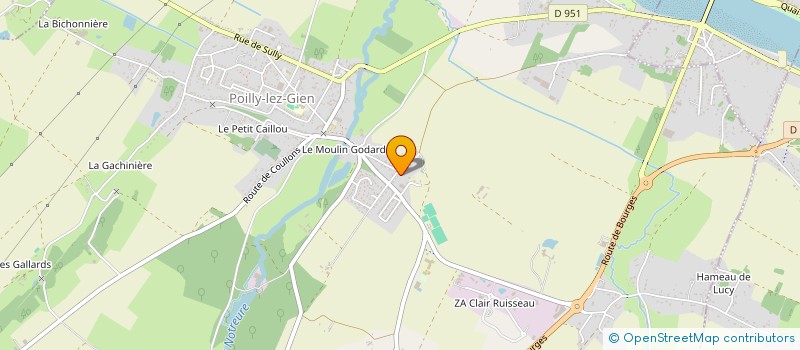 localisation de l'entreprise MONSIEUR JOFFREY PUZELA à POILLY-LEZ-GIEN