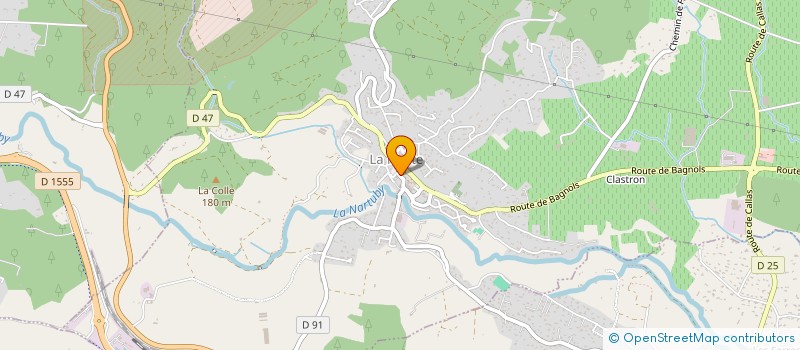 localisation de l'entreprise MONSIEUR JOFFREY RAMONDETTI à LA MOTTE