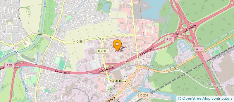 localisation de l'entreprise MONSIEUR JOFFREY REYMOND-STRZELEC  SAUSHEIM