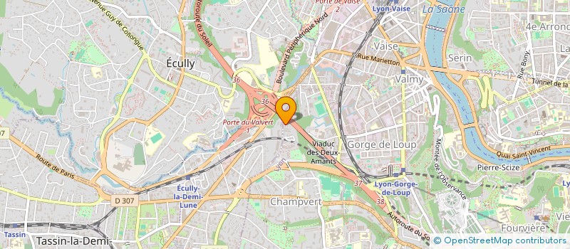 localisation de l'entreprise MONSIEUR JOFFREY ROBERT  LYON