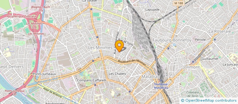 localisation de l'entreprise MONSIEUR JOFFREY SUSZYLO à TOULOUSE