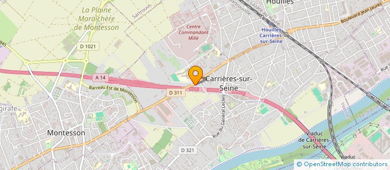 localisation de l'entreprise MONSIEUR JOFFREY TONDELIER à CARRIERES-SUR-SEINE