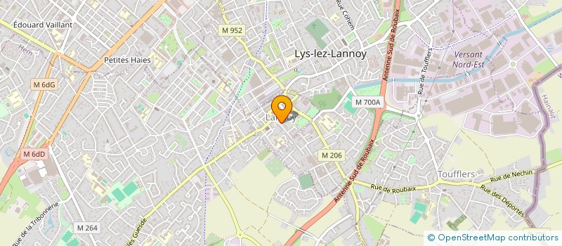 localisation de l'entreprise MONSIEUR JOFFREY TONDU à LANNOY