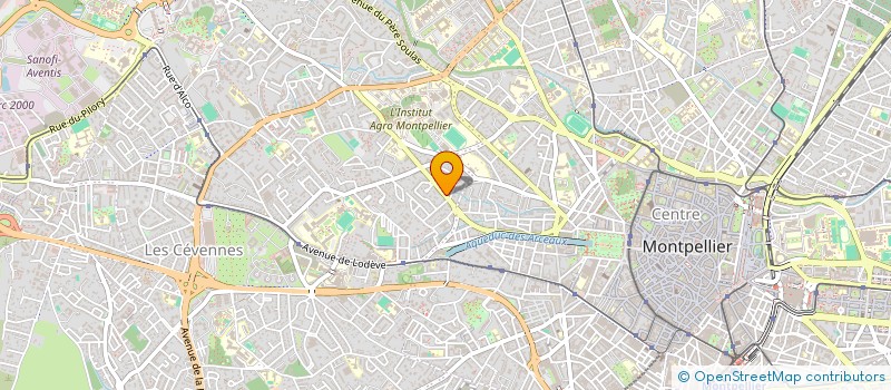 localisation de l'entreprise MONSIEUR JOFFREY TRAUCHESSEC à MONTPELLIER