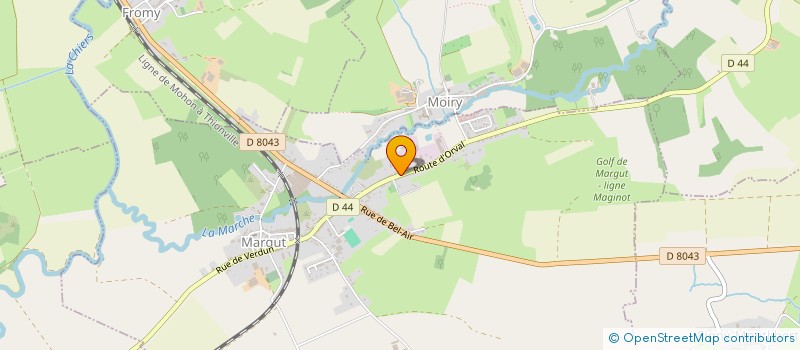 localisation de l'entreprise MONSIEUR JOFFREY TUPEANSKAS  MARGUT