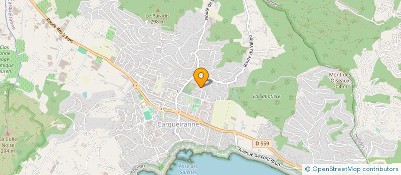 localisation de l'entreprise MONSIEUR JOFFREY VALENSI  CARQUEIRANNE