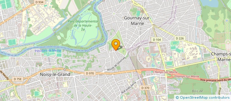 localisation de l'entreprise MONSIEUR JOFLENT MOUDANI  NOISY-LE-GRAND