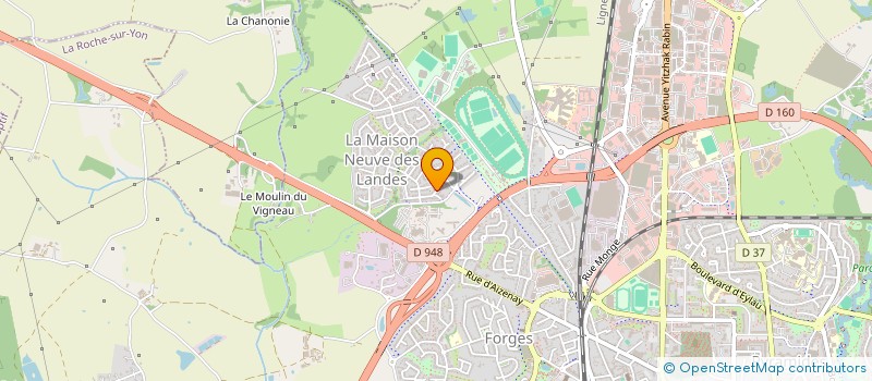 localisation de l'entreprise MONSIEUR JOFREY ROLLAND à LA ROCHE-SUR-YON
