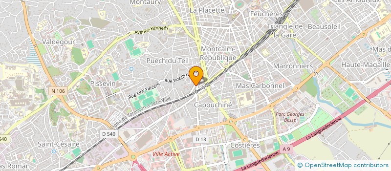 localisation de l'entreprise MONSIEUR JOHAKIM DAUBER  NIMES