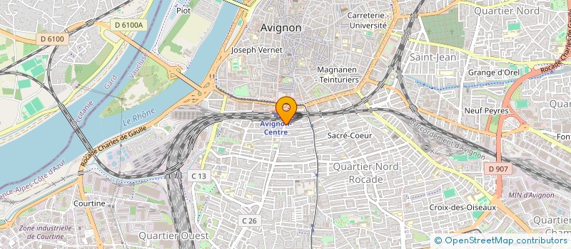 localisation de l'entreprise MONSIEUR JOHAKIM YEAZID RENE BOULANGER  AVIGNON