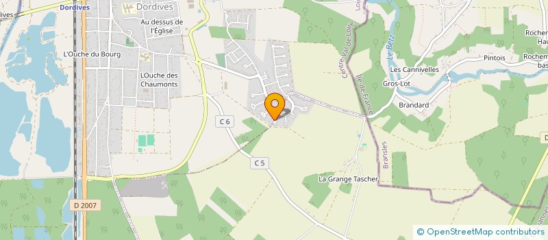 localisation de l'entreprise MONSIEUR JOHAN ALVES  CHALETTE-SUR-LOING