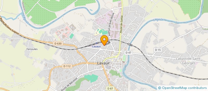 localisation de l'entreprise MONSIEUR JOHAN AMARDHEIL  LAVAUR