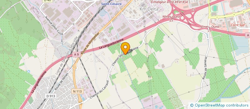 localisation de l'entreprise MONSIEUR JOHAN AMEDEE  CASTRES