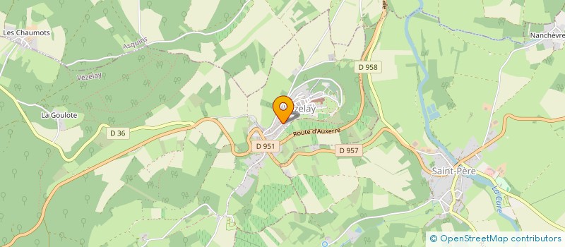 localisation de l'entreprise MONSIEUR JOHAN ARPAD à VEZELAY