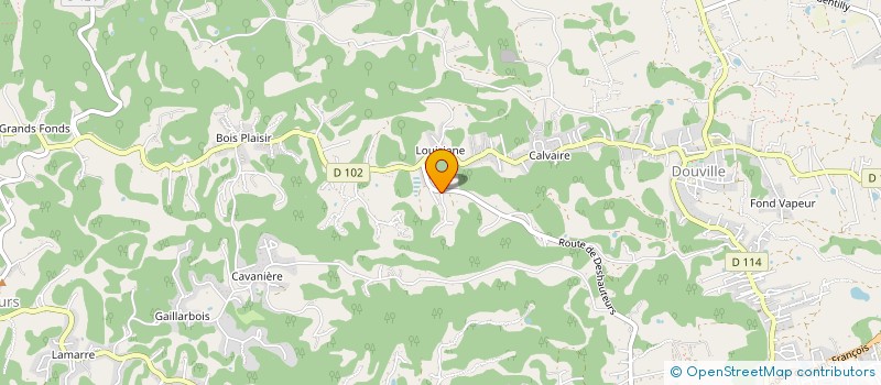 localisation de l'entreprise MONSIEUR JOHAN AURIVEL  SAINTE-ANNE