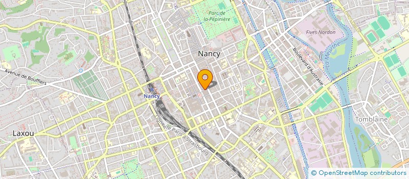 localisation de l'entreprise MONSIEUR JOHAN BAILE  NANCY