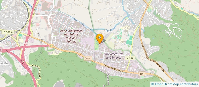 localisation de l'entreprise MONSIEUR JOHAN BARCUCCI à GEMENOS