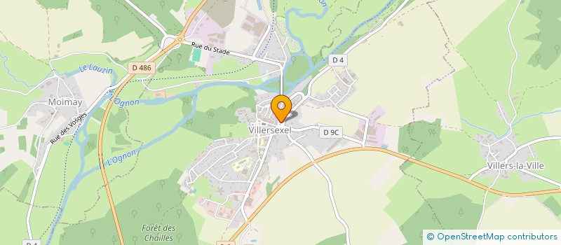 localisation de l'entreprise MONSIEUR JOHAN BERNARD  VILLERSEXEL