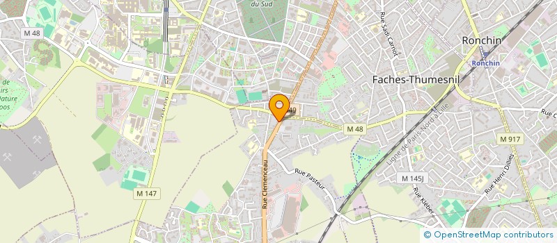 localisation de l'entreprise MONSIEUR JOHAN BESSIERE  FAUMONT