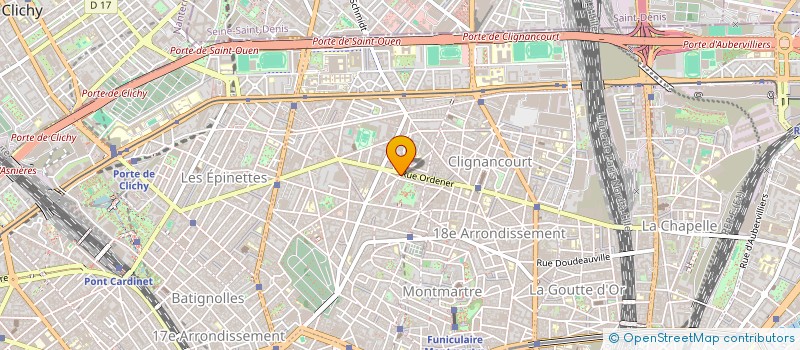 localisation de l'entreprise MONSIEUR JOHAN BIROT  PARIS