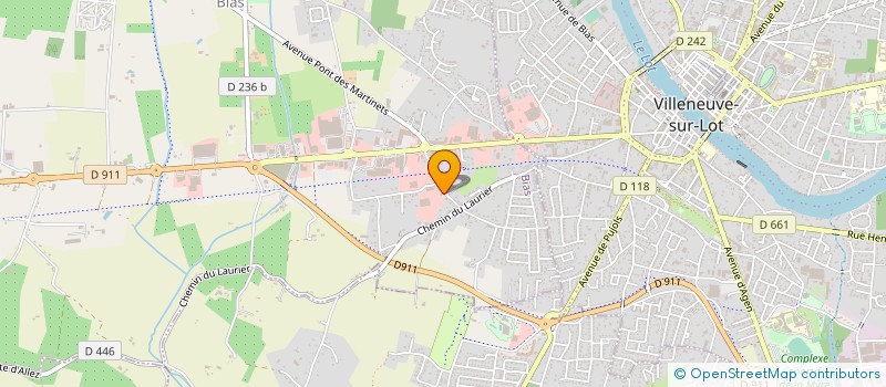 localisation de l'entreprise MONSIEUR JOHAN BLANCHARD  BIAS