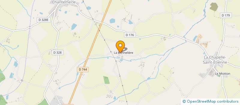 localisation de l'entreprise MONSIEUR JOHAN BOUTET à MONCOUTANT-SUR-SEVRE