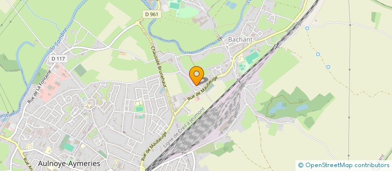 localisation de l'entreprise MONSIEUR JOHAN BRIATTE  BACHANT