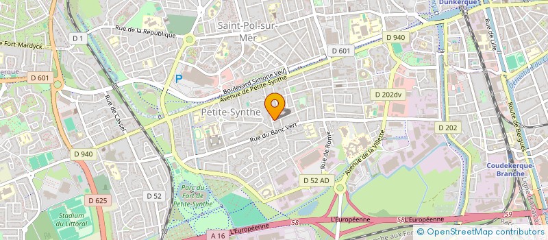 localisation de l'entreprise MONSIEUR JOHAN BROGNIART à DUNKERQUE