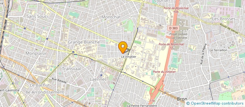 localisation de l'entreprise MONSIEUR JOHAN BRUSS  BRON