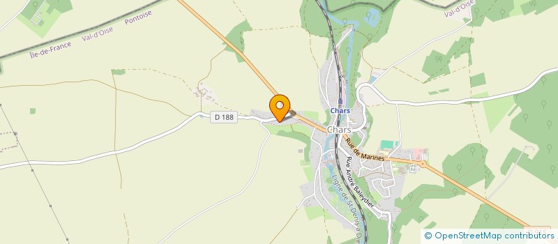 localisation de l'entreprise MONSIEUR JOHAN CALOZ  CHARS