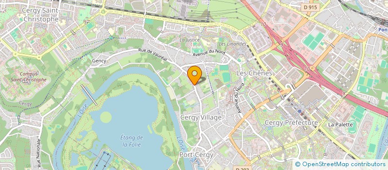 localisation de l'entreprise MONSIEUR JOHAN CAPELLO  CERGY