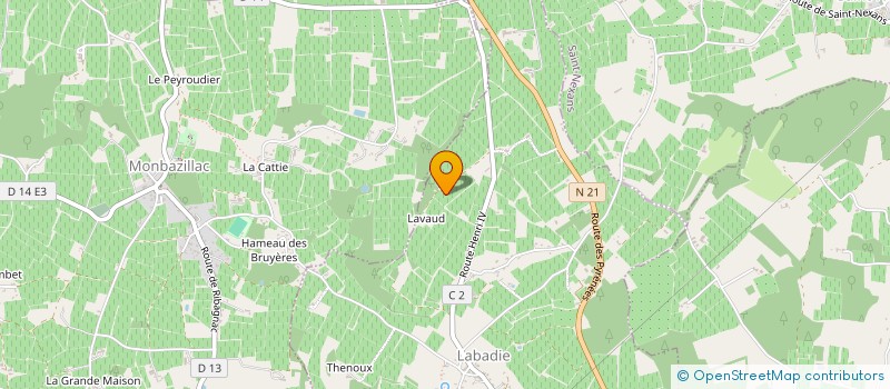 localisation de l'entreprise MONSIEUR JOHAN CARPENTIER  COLOMBIER