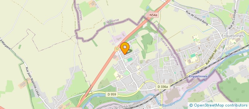 localisation de l'entreprise MONSIEUR JOHAN CAZE  JEUMONT