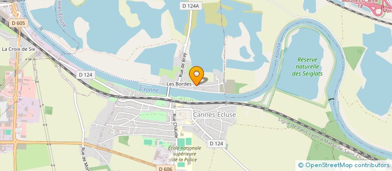 localisation de l'entreprise MONSIEUR JOHAN CAZOGIER à CANNES-ECLUSE