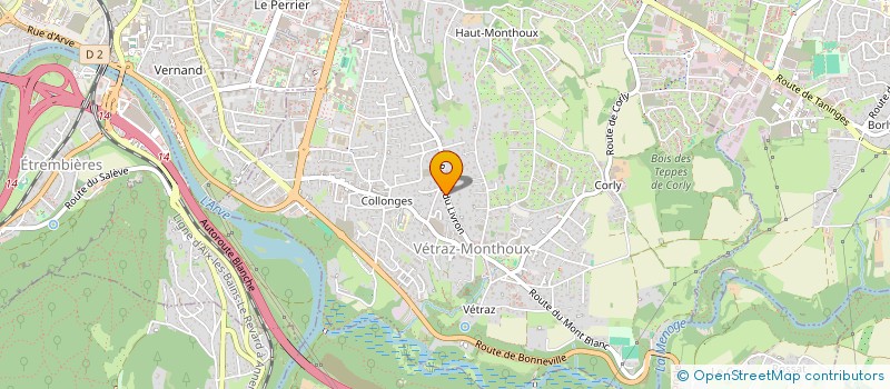 localisation de l'entreprise MONSIEUR JOHAN CELIK  VETRAZ-MONTHOUX