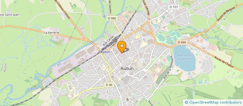 localisation de l'entreprise MONSIEUR JOHAN CHAMPREDONDE  AUTUN