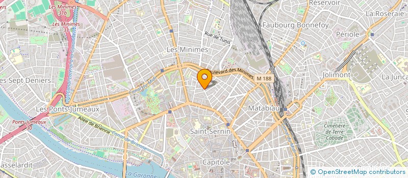 localisation de l'entreprise MONSIEUR JOHAN CHASSAGNE à TOULOUSE