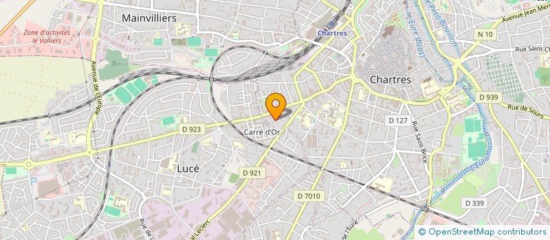 localisation de l'entreprise MONSIEUR JOHAN CHAUVET à CHARTRES