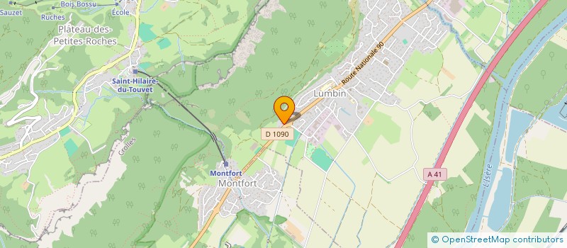 localisation de l'entreprise MONSIEUR JOHAN CHEMIN  LUMBIN