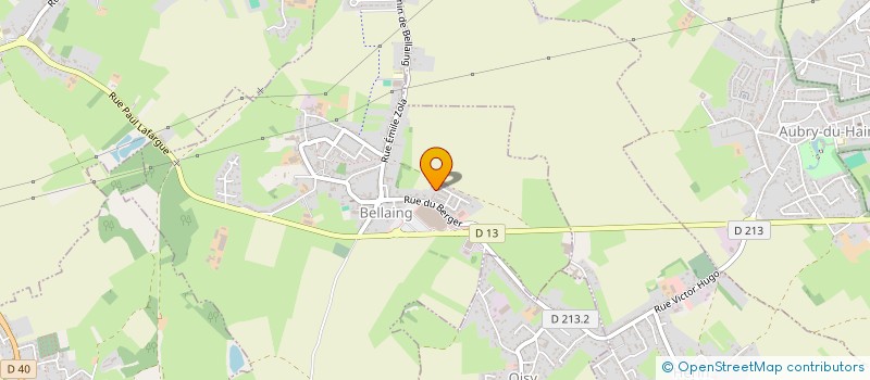 localisation de l'entreprise MONSIEUR JOHAN CHIGAR  BELLAING