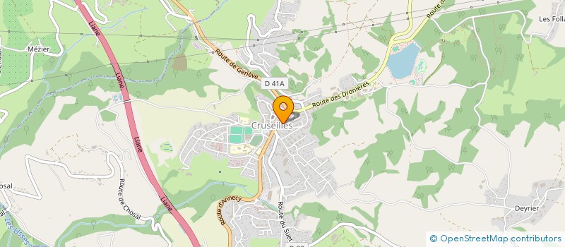 localisation de l'entreprise MONSIEUR JOHAN COHEN  CRUSEILLES