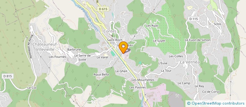 localisation de l'entreprise MONSIEUR JOHAN COLLAERT  CONTES